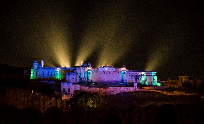 amer fort light and sound show