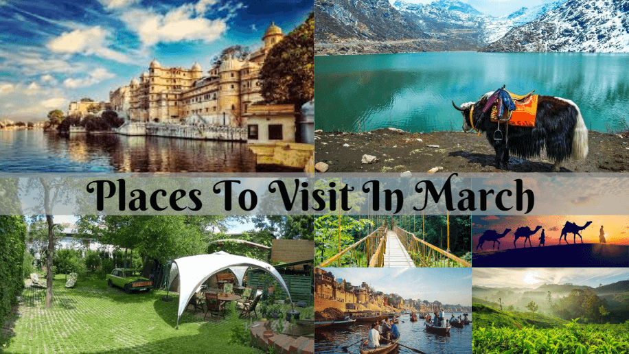 Destinations to visit in March